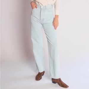 Jesse Kamm 225’s in Pale Blue Denim - Size 2